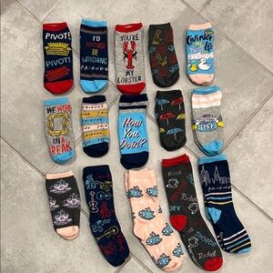 Friends Themed Socks Collection - Multicolor
